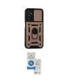 ieg™ Galaxy A14 4G Kılıf Ahenk Klasik - Şeffaf Royal Nano Ekran Koruyucu