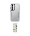 ieg™ Galaxy A14 4G Kılıf Akış Çizgi Koleksiyonu - Siyah 20D Premium Cam Ekran Koruyucu