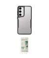 ieg™ Galaxy A14 4G Kılıf Akış Çizgi Koleksiyonu - Siyah 20D Premium Cam Ekran Koruyucu