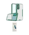 ieg™ Galaxy A14 4G Kılıf Atlas Asil Serisi - Şeffaf Pasifik Cam Ekran Koruyucu
