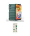 ieg™ Galaxy A14 4G Kılıf Atlas Koleksiyonu - Siyah 20D Premium Cam Ekran Koruyucu