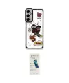 ieg™ Galaxy A14 4G Kılıf Çekirdek Asil - Şeffaf Pasifik Cam Ekran Koruyucu