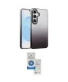 ieg™ Galaxy A14 4G Kılıf Kıvılcım Minimal Özel Seri - Şeffaf Royal Nano Ekran Koruyucu