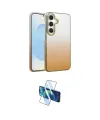 ieg™ Galaxy A14 4G Kılıf Kıvılcım Minimal Özel Seri - Siyah 3D Antistatik Seramik Nano Ekran Koruyucu