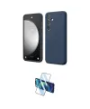ieg™ Galaxy A14 4G Kılıf Kozmos Yansıma Özel Seri - Siyah 3D Antistatik Cam Ekran Koruyucu