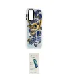 ieg™ Galaxy A14 4G Kılıf Siluet Çizgi Koleksiyonu - Şeffaf Pasifik Cam Ekran Koruyucu