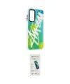 ieg™ Galaxy A14 4G Kılıf Siluet Çizgi Koleksiyonu - Şeffaf Pasifik Cam Ekran Koruyucu