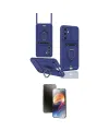 ieg™ Galaxy A14 4G Kılıf Vadi Form Prime - Siyah 3D Antistatik Mat Seramik Nano Ekran Koruyucu