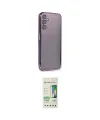 ieg™ Galaxy A14 4G Kılıf Vadi Minimal - Siyah 20D Premium Cam Ekran Koruyucu