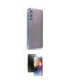 ieg™ Galaxy A14 4G Kılıf Vadi Minimal - Siyah 3D Antistatik Mat Seramik Nano Ekran Koruyucu