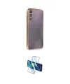 ieg™ Galaxy A14 4G Kılıf Vadi Minimal - Siyah 3D Antistatik Seramik Nano Ekran Koruyucu