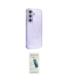 ieg™ Galaxy A14 4G Kılıf Yankı Doku Prime - Şeffaf Pasifik Cam Ekran Koruyucu