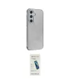 ieg™ Galaxy A14 4G Kılıf Yankı Doku Prime - Şeffaf Pasifik Cam Ekran Koruyucu