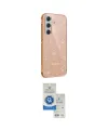 ieg™ Galaxy A14 4G Kılıf Yankı Doku Prime - Şeffaf Royal Nano Ekran Koruyucu