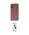 ieg™ Galaxy A14 4G Kılıf Yankı Serisi - Şeffaf Pasifik Cam Ekran Koruyucu