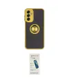 ieg™ Galaxy A14 4G Kılıf Yörünge Çizgi - Şeffaf Pasifik Cam Ekran Koruyucu