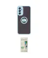 ieg™ Galaxy A14 4G Kılıf Yörünge Çizgi - Siyah 20D Premium Cam Ekran Koruyucu