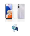 ieg™ Galaxy A14 4G Kılıf Zirve Doku - Siyah 3D Antistatik Cam Ekran Koruyucu