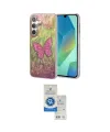 ieg™ Galaxy A14 4G Kılıf Zirve Modern Prime - Şeffaf Royal Nano Ekran Koruyucu