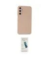 ieg™ Galaxy A15 4G Kılıf Ahenk Serisi - Şeffaf Pasifik Cam Ekran Koruyucu