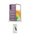 ieg™ Galaxy A15 4G Kılıf Atlas Koleksiyonu - Şeffaf Pasifik Cam Ekran Koruyucu