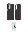 ieg™ Galaxy A15 4G Kılıf Eksen Işık - Şeffaf Pasifik Cam Ekran Koruyucu