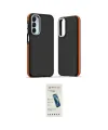 ieg™ Galaxy A15 4G Kılıf Eksen Işık - Şeffaf Pasifik Cam Ekran Koruyucu