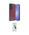 ieg™ Galaxy A15 4G Kılıf Kıvılcım Işık Serisi - Şeffaf Pasifik Cam Ekran Koruyucu