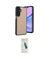 ieg™ Galaxy A15 4G Kılıf Kıvılcım Işık Serisi - Şeffaf Pasifik Cam Ekran Koruyucu