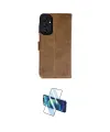ieg™ Galaxy A15 4G Kılıf Siluet Işık Serisi - Siyah 3D Antistatik Cam Ekran Koruyucu