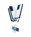ieg™ Galaxy A15 4G Kılıf Ufuk Klasik - Siyah 3D Antistatik Seramik Nano Ekran Koruyucu