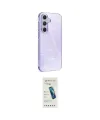 ieg™ Galaxy A15 4G Kılıf Yankı Doku Prime - Şeffaf Pasifik Cam Ekran Koruyucu