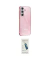 ieg™ Galaxy A15 4G Kılıf Yankı Doku Prime - Şeffaf Pasifik Cam Ekran Koruyucu