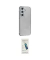 ieg™ Galaxy A15 4G Kılıf Yankı Doku Prime - Şeffaf Pasifik Cam Ekran Koruyucu