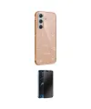 ieg™ Galaxy A15 4G Kılıf Yankı Doku Prime - Siyah 3D Antistatik Hayalet Cam Ekran Koruyucu