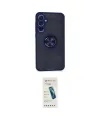 ieg™ Galaxy A15 4G Kılıf Yörünge Çizgi - Şeffaf Pasifik Cam Ekran Koruyucu