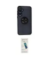 ieg™ Galaxy A15 4G Kılıf Yörünge Çizgi - Şeffaf Pasifik Cam Ekran Koruyucu
