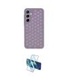 ieg™ Galaxy A15 4G Kılıf Zirve Form - Siyah 3D Antistatik Cam Ekran Koruyucu