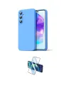 ieg™ Galaxy A16 5G Kılıf Ahenk Serisi - Siyah 3D Antistatik Cam Ekran Koruyucu