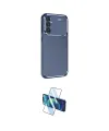 ieg™ Galaxy A16 5G Kılıf Eksen Form Prime - Siyah 3D Antistatik Seramik Nano Ekran Koruyucu