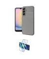 ieg™ Galaxy A17 5G Kılıf Eksen Form Prime - Siyah 3D Antistatik Seramik Nano Ekran Koruyucu