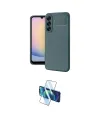 ieg™ Galaxy A17 5G Kılıf Eksen Form Prime - Siyah 3D Antistatik Seramik Nano Ekran Koruyucu
