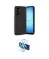 ieg™ Galaxy A17 5G Kılıf Nova Işık - Siyah 3D Antistatik Cam Ekran Koruyucu