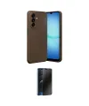 ieg™ Galaxy A17 5G Kılıf Nova Işık - Siyah 3D Antistatik Hayalet Cam Ekran Koruyucu