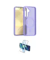 ieg™ Galaxy A17 5G Kılıf Siluet Minimal Prime - Siyah 3D Antistatik Cam Ekran Koruyucu
