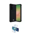 ieg™ Galaxy A17 5G Kılıf Vadi Çizgi Prime - Siyah 3D Antistatik Cam Ekran Koruyucu