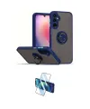 ieg™ Galaxy A17 5G Kılıf Yörünge Çizgi - Siyah 3D Antistatik Cam Ekran Koruyucu