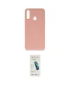 ieg™ Galaxy A20S Kılıf Ahenk Serisi - Şeffaf Pasifik Cam Ekran Koruyucu