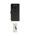 ieg™ Galaxy A20S Kılıf Siluet Işık Serisi - Şeffaf Pasifik Cam Ekran Koruyucu
