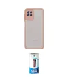 ieg™ Galaxy A22 Kılıf Ahenk Çizgi Serisi - Siyah 5D Eko Cam Ekran Koruyucu